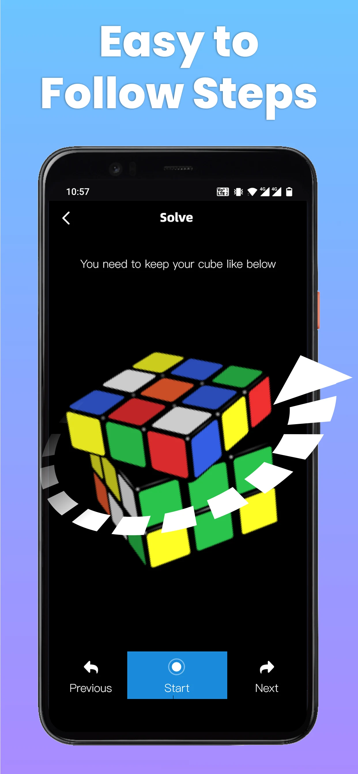 Cube Solver - Magic Cube 3D screenshot