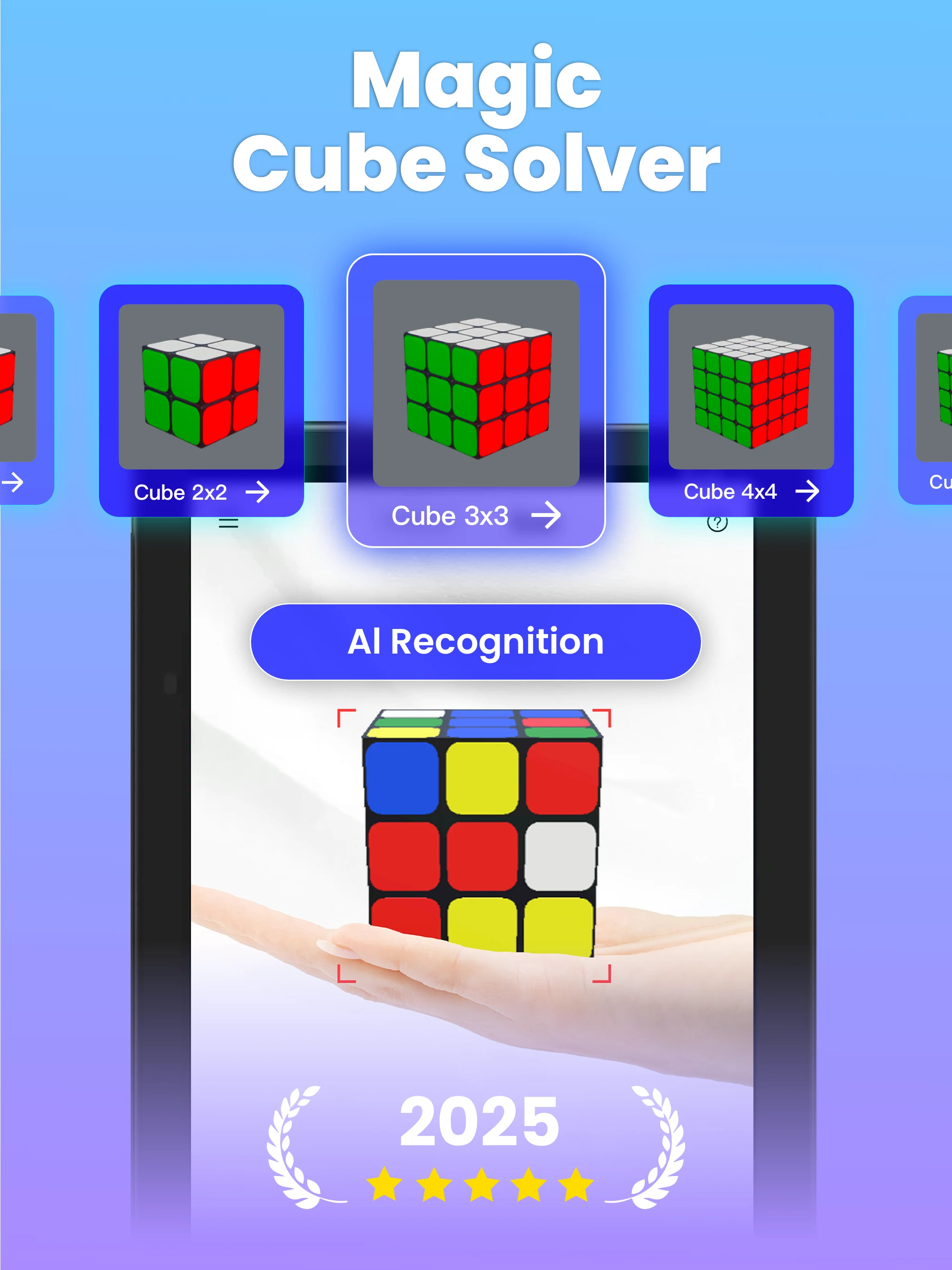 Cube Solver - Magic Cube 3D screenshot