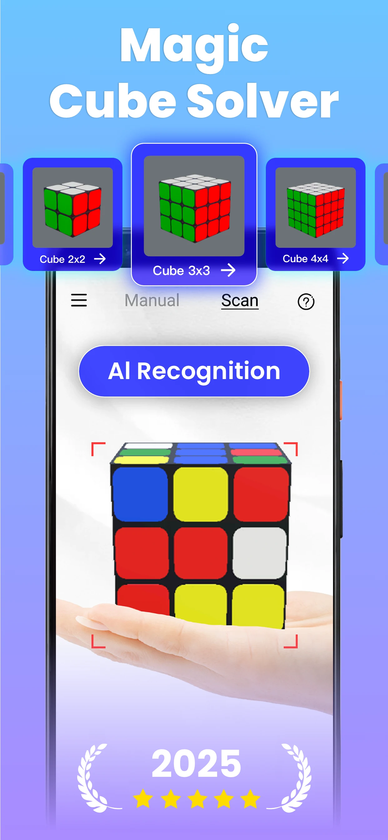 Cube Solver - Magic Cube 3D screenshot