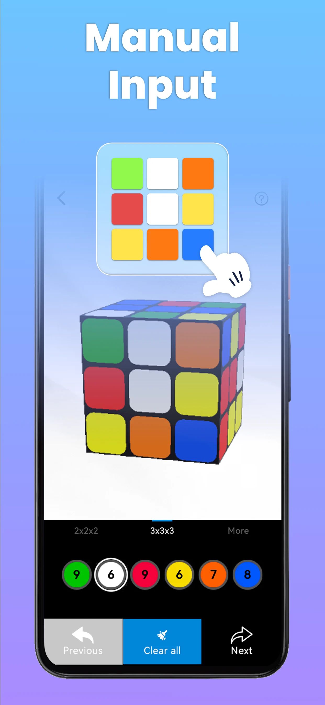 Cube Solver - Magic Cube 3D screenshot