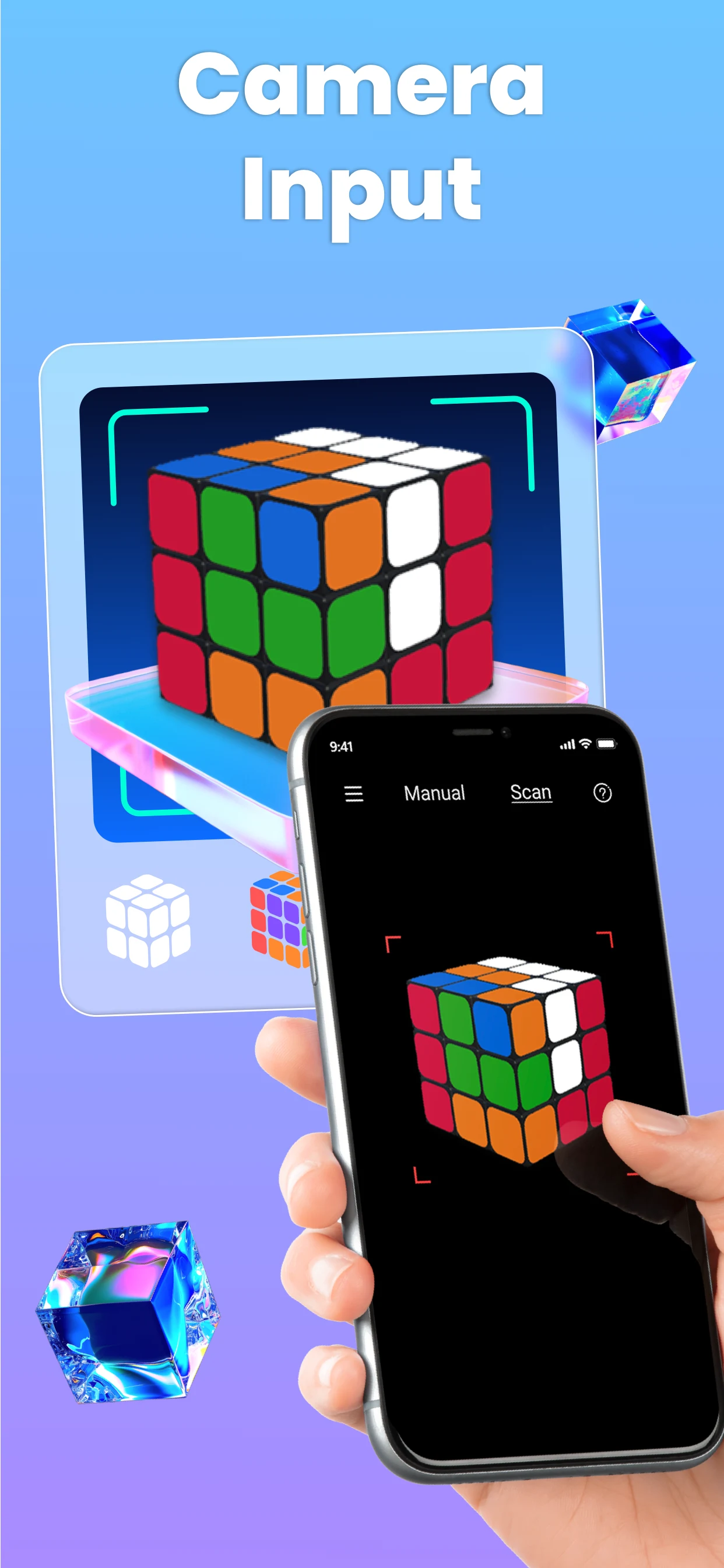 Cube Solver - Magic Cube 3D screenshot