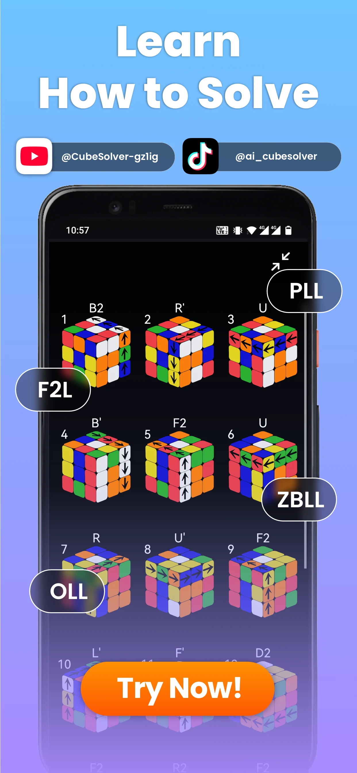 Cube Solver - Magic Cube 3D screenshot